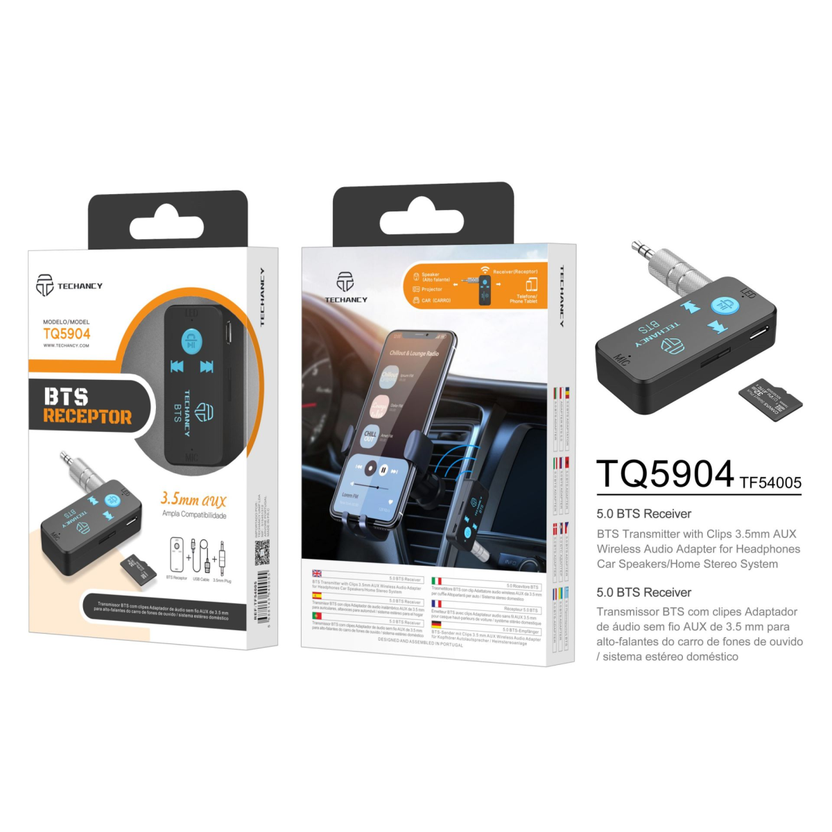 Bluetooth Car Audio Adapter - TF54005